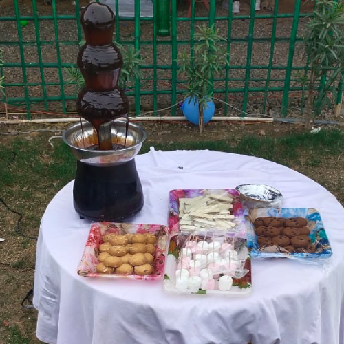 Chocolate fountain on rent (Delhi, Gurugram, Udaipur)