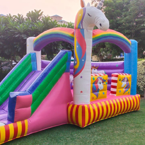 Unicorn bouncy on rent (Delhi, Gurugram, Udaipur)